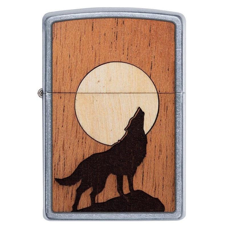 Zippo Woodchuck Howling Wolf